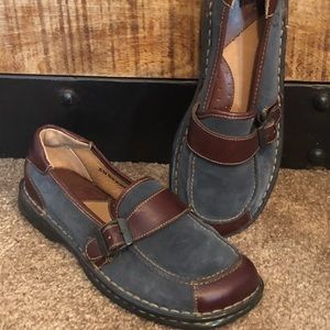 Born brand, flat leather shoes size 8/39